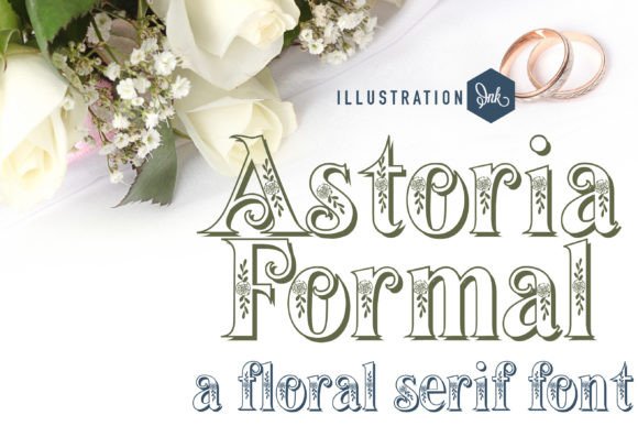 Astoria Formal Font: A Decorative Typeface for Elegant Craft Projects