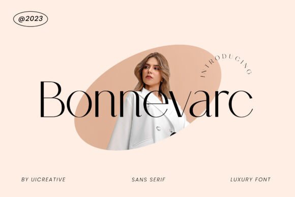 Bonnevarc: A Classy Sans Serif Typeface for Modern Web Design