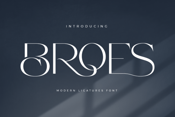 Broes Font: A Modern Typeface for Professional Branding