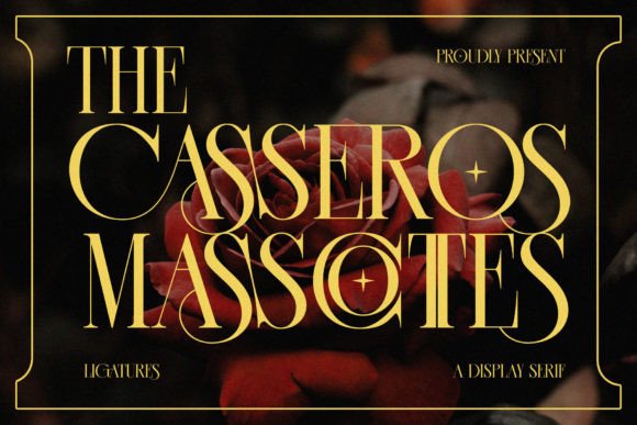 Casseros Masscottes: A Serif Typeface for Polished Digital Branding