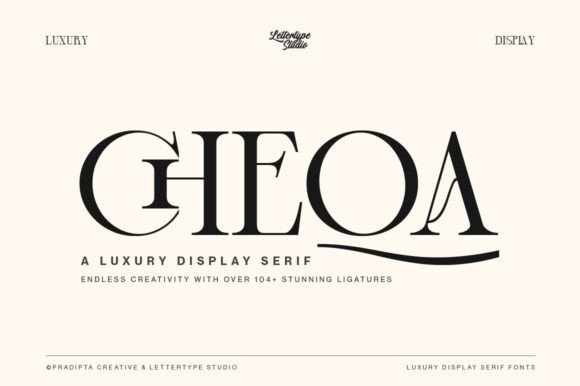 Cheqa Font: A Chic Serif for Digital Branding and Web Design