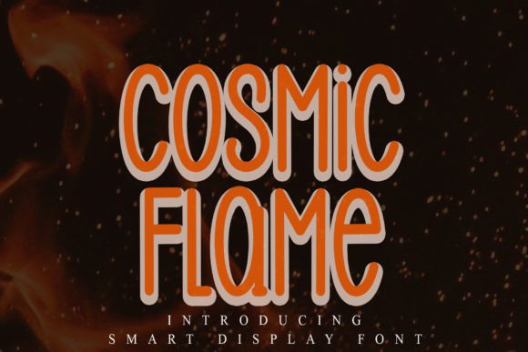 Cosmic Flame: A Display Font That Elevates Editorial Design