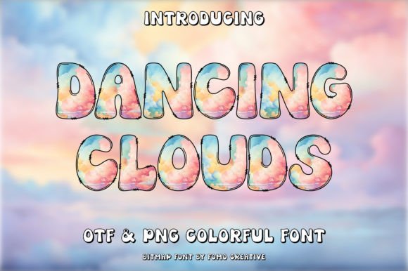 Dancing Clouds Font Review: A Colorful Addition to Creative Branding