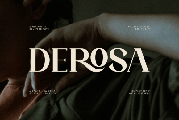 Derosa Font: A Sophisticated Typeface for Strong Campaign Impact