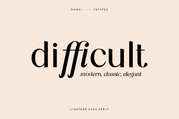 Difficult Font: A Simple Typography Upgrade for Your Brand
