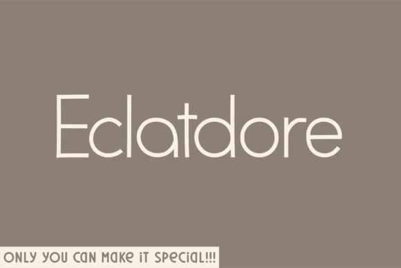 Eclatdore Font: A Beautiful Typeface for Digital Branding