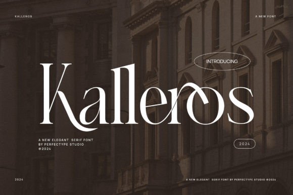 Elevate Your Brand with the Kalleros Typeface