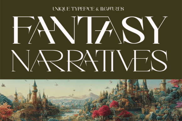Fantasy Narratives Typeface: A Strategic Font for Campaign Magic
