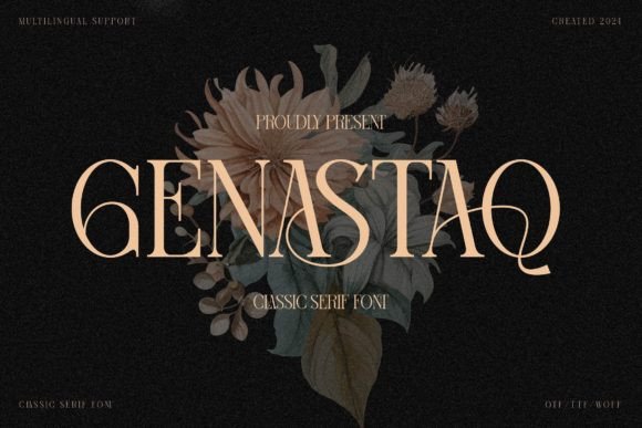 Genastaq Font Review: A Timeless Typeface for Branding Projects