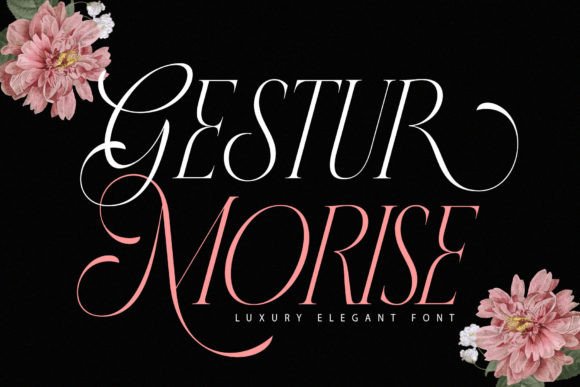 Gesture Morise: A Typeface That Elevates Brand Messaging