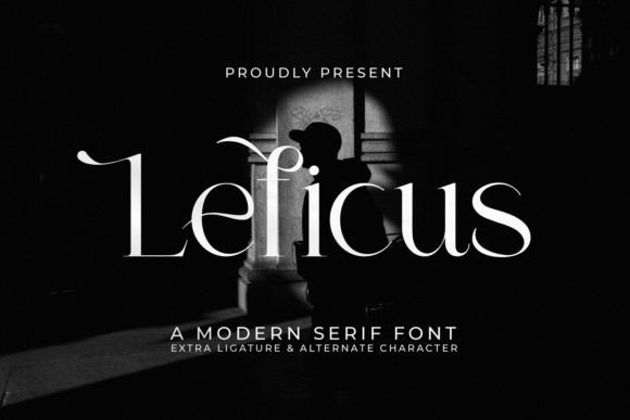 Leficus: A Sophisticated Serif Font for Creative Branding