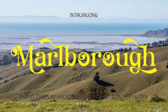 Marlborough Font: Elevate Your Brand with a Serif Typeface