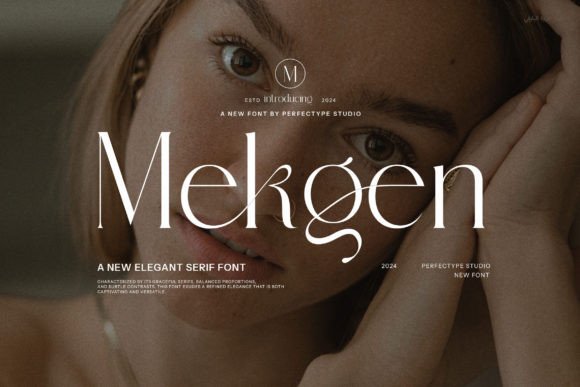 Mekgen: A Serene Serif Font for Editorial Elegance