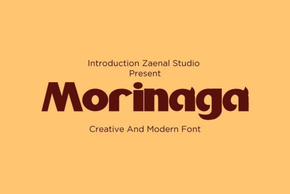 Morinaga Font: A Modern Typeface for Crafters and Makers