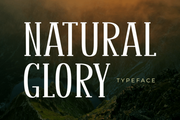 Natural Glory: A Versatile Serif for Branding and Print