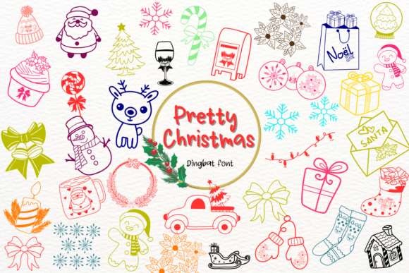 Pretty Christmas Typeface: Adding Festive Flair to Branding Projects
