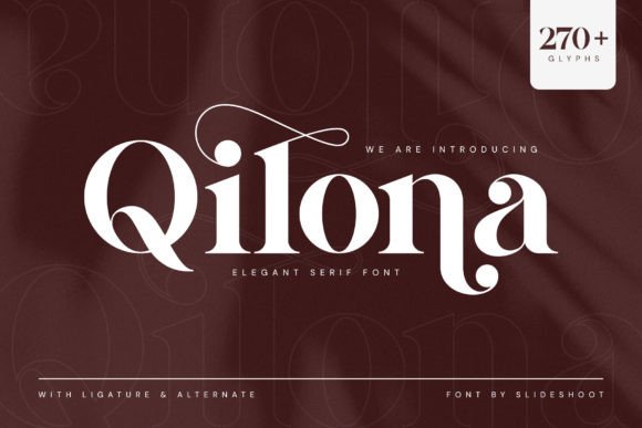 Qilona Font: A Serif Typeface for Thoughtful Editorial Design