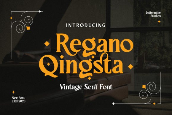 Regano Qingsta: A Timeless Typeface for Creative Makers