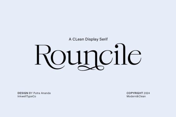 Rouncile: A Serif Font That Elevates Campaign Design