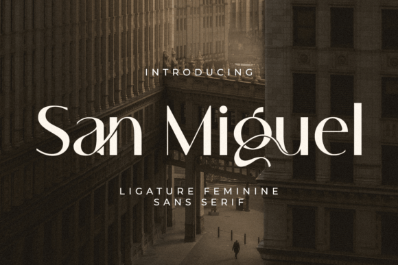 San Miguel Typeface: A Graceful Choice for Editorial Design