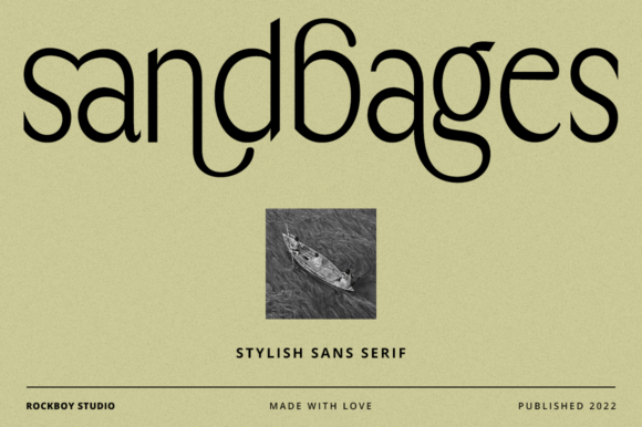 Sandbages: A Versatile Sans Serif Font for Editorial Design