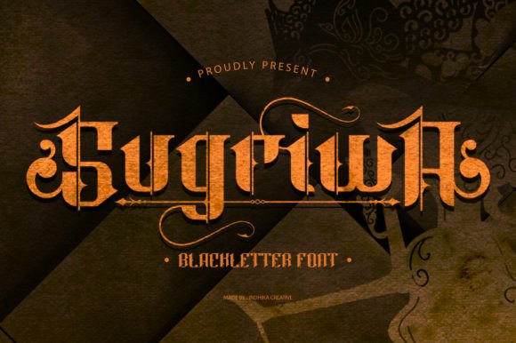 Sugriwa Font: A Bold Typeface for Editorial Design