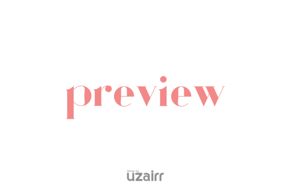 Uzairr Font: Timeless Elegance for Craft Projects