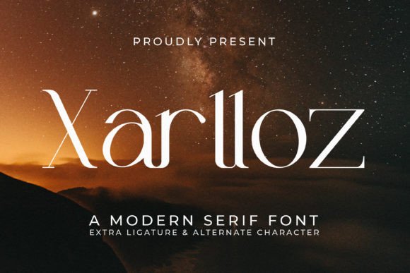 Xarlloz: A Versatile Serif for Thoughtful Design
